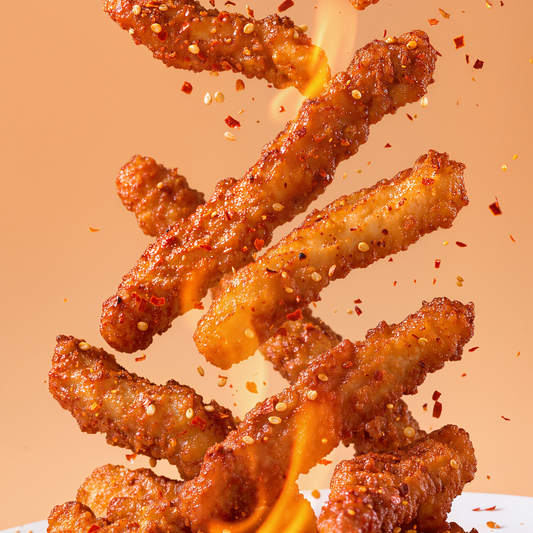 ستربس دجاج النكهة الكورية الحارة